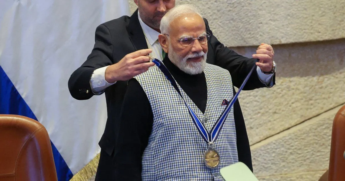 ‘Double cross, first class’: Why India’s Modi wins so many foreign awards