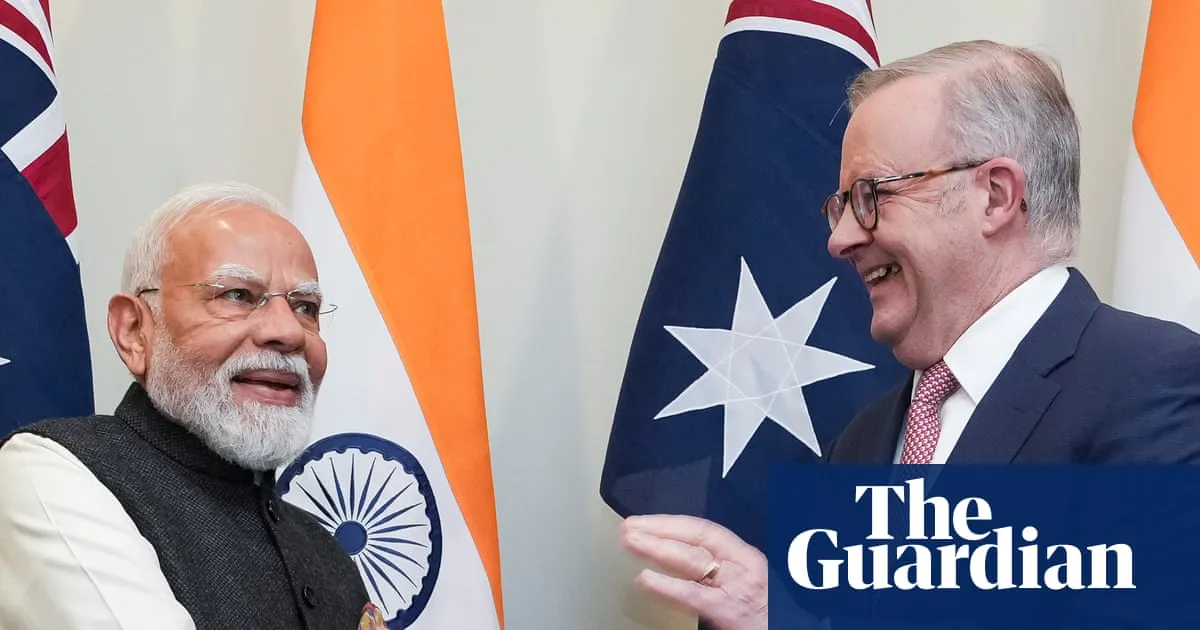 Modi and Albanese to ink major uranium deal as Indian leader’s visit expected to draw 30,000-strong crowd