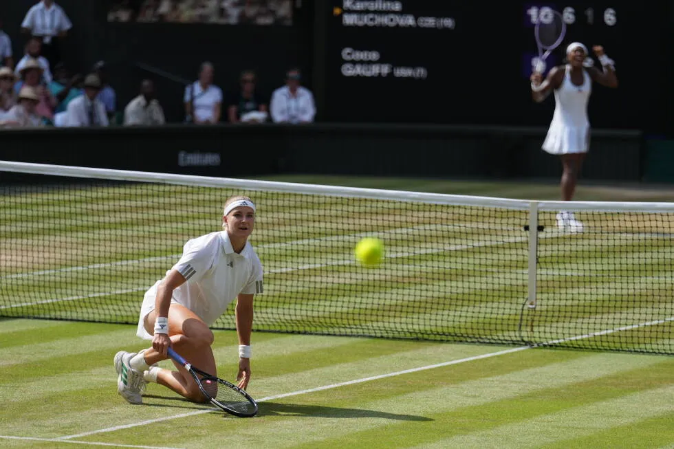Karolina Muchova ends Coco Gauff’s run at Wimbledon to reach the final after dramatic tiebreaker