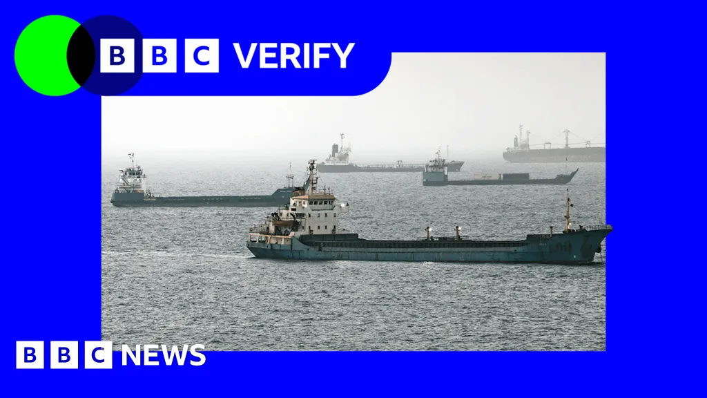 Big drop in oil, gas and cargo ships crossing Strait of Hormuz after new strikes