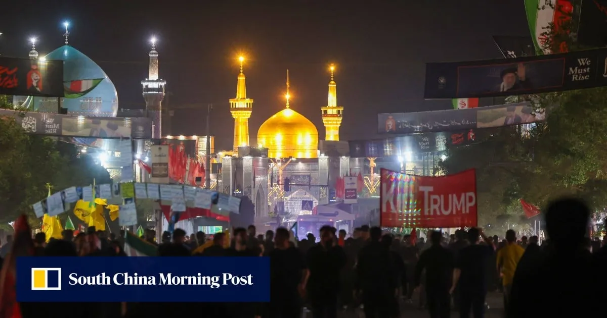 Iran mourners defiant as Khamenei buried: ‘only revenge can soothe the pain’