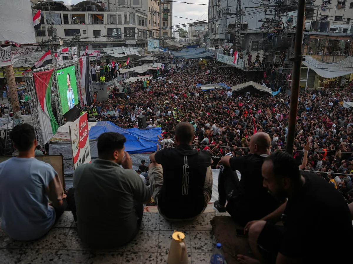 Gaza mourns aid worker killed by Israel who helped them see the World Cup