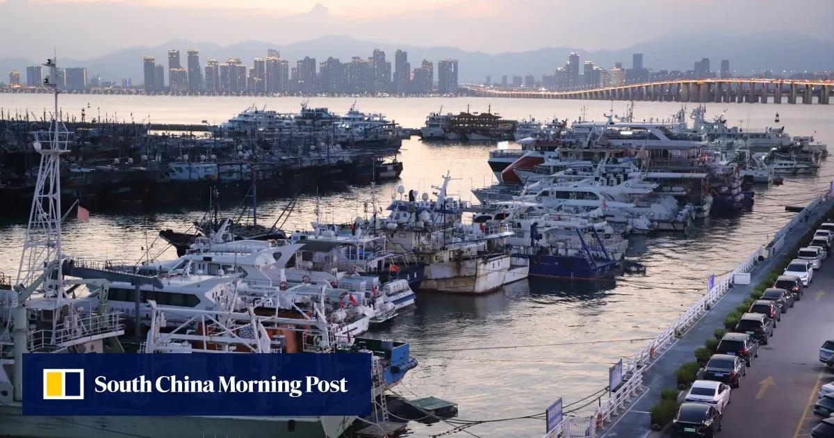 Flights disrupted as weakened Bavi still packs a punch on its way towards China