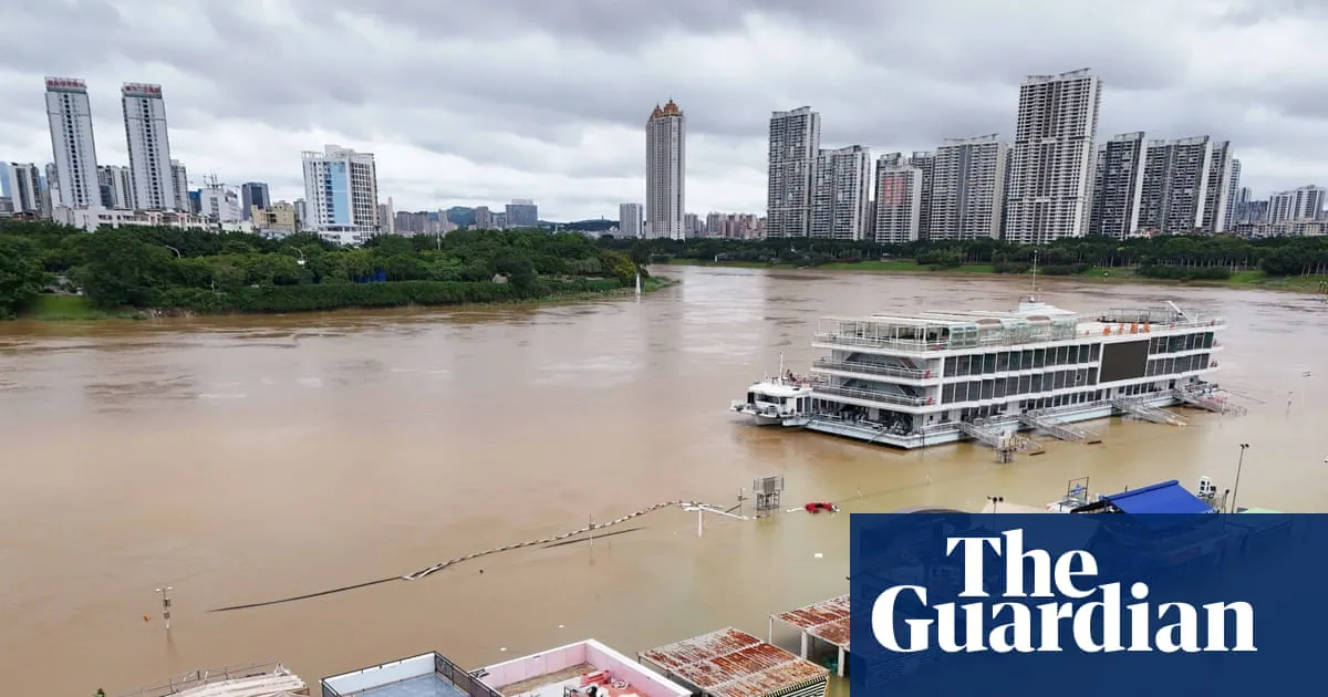 Weather tracker: Typhoon leaves people stranded on rooftops in China