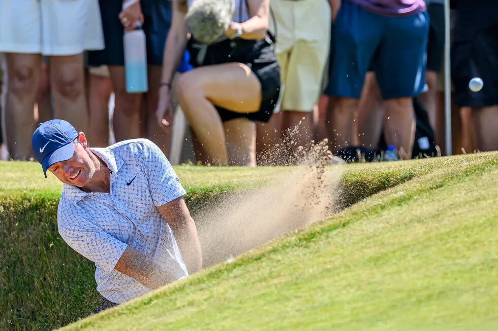 Rory McIlroy part of 3-way tie for the lead at Scottish Open as Scheffler misses the cut