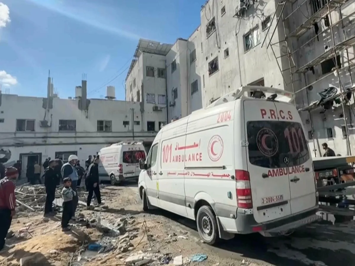 Hospital workers wounded in Israeli drone attack on Gaza’s Kamal Adwan
