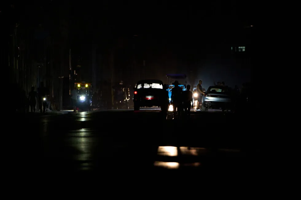 An islandwide blackout strikes Cuba for the second time this week as its grid crumbles