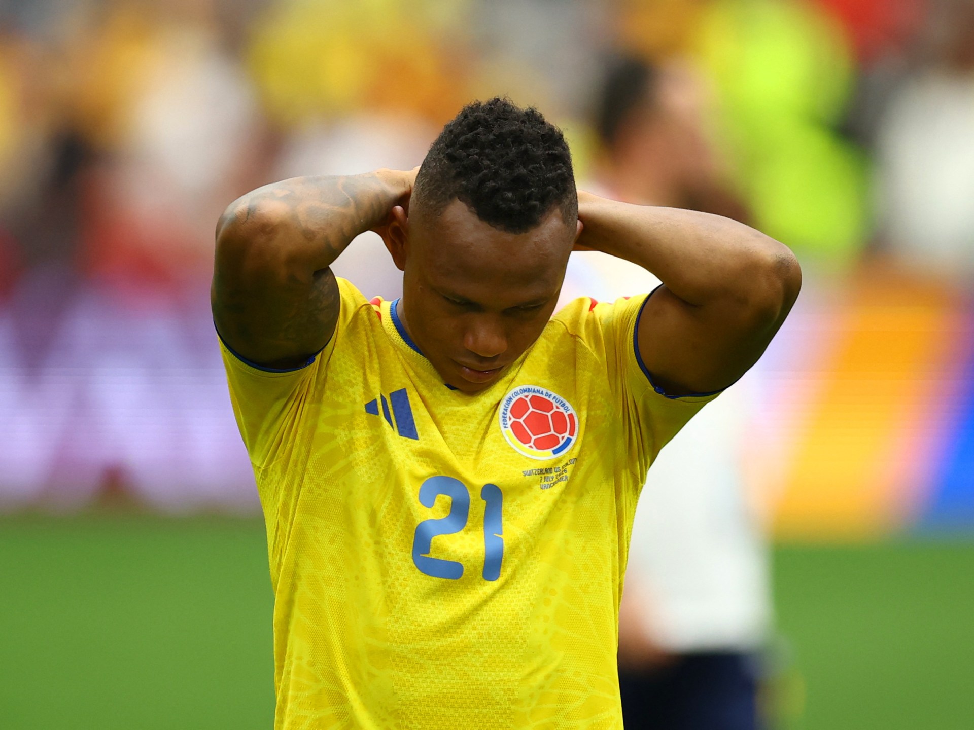 Colombia’s Jaminton Campaz receives death threats after World Cup exit
