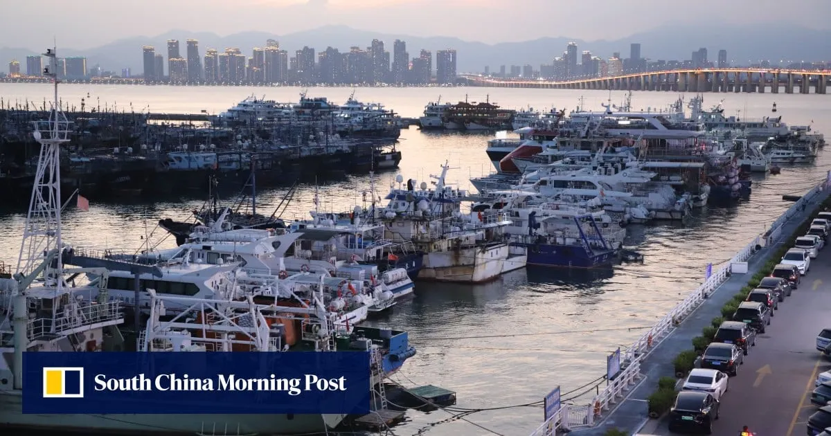 Typhoon Bavi: flights and trains cancelled as China steps up emergency preparations