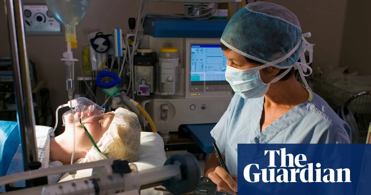 NHS anaesthetist shortage prevents 1.5m operations a year, report finds