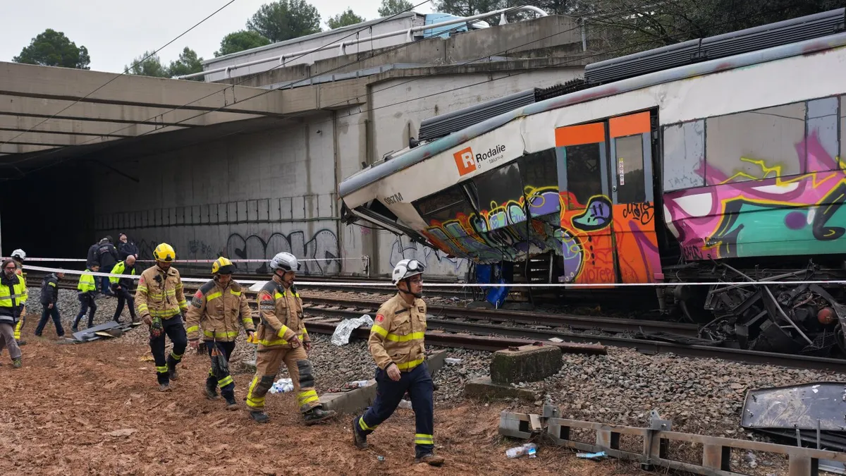 Another train crashes in Spain, killing at least 1 person