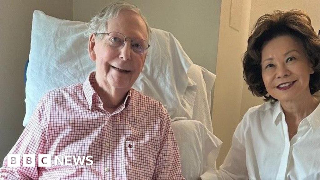 US Senator Mitch McConnell says absence due to fall and pneumonia