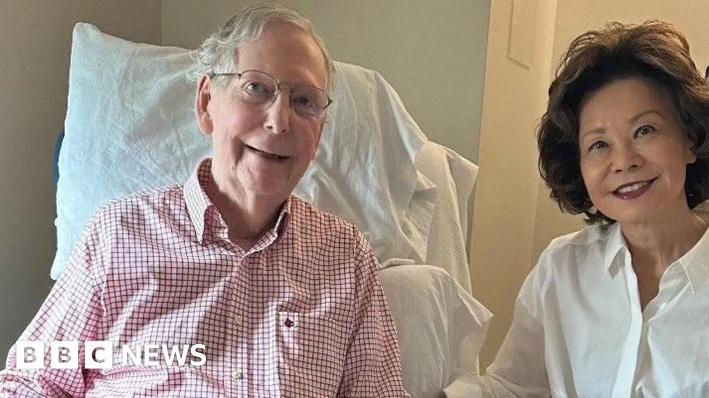 US Senator Mitch McConnell says absence due to fall and pneumonia