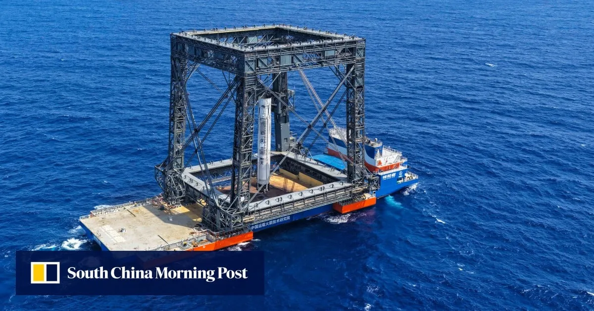China’s historic sea-based rocket recovery puts spotlight on domestic shipbuilder
