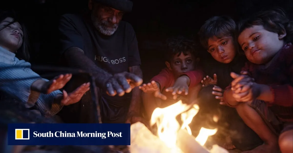 Palestinian baby dies from cold in Gaza tent as Trump talks Board of Peace at Davos