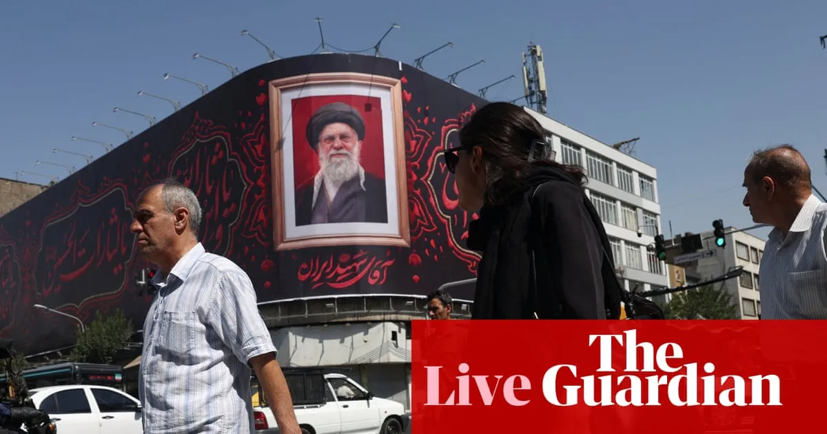 Middle East crisis live: US strikes Iran for third consecutive night; UAE says Tehran has hit tankers in strait of Hormuz
