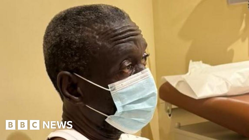 Detained veteran Ugandan opposition figure critically ill in hospital, his party says