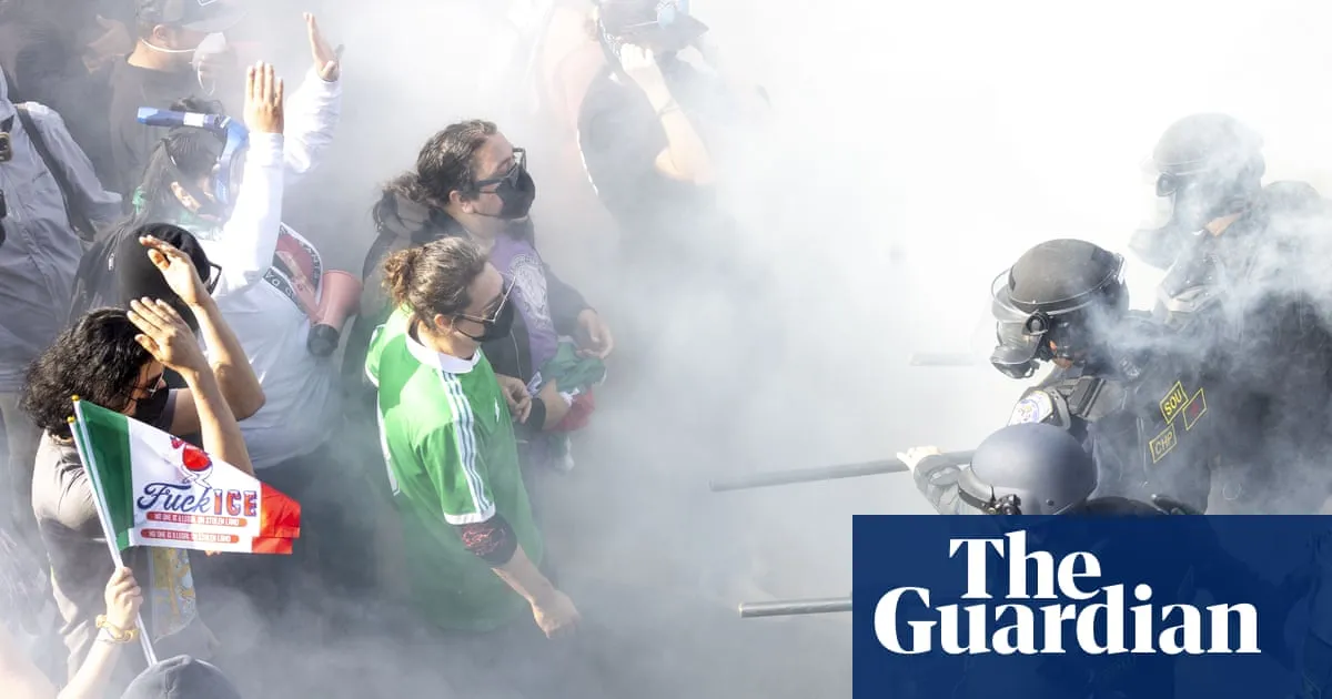 ‘Misuse’ of crowd control weapons on ICE protesters led to blindings and traumatic brain injuries, report finds