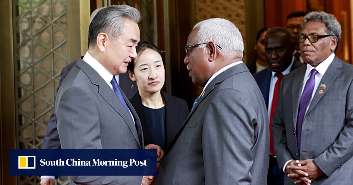 China sends a message to Pacific islands amid their unease over missile test