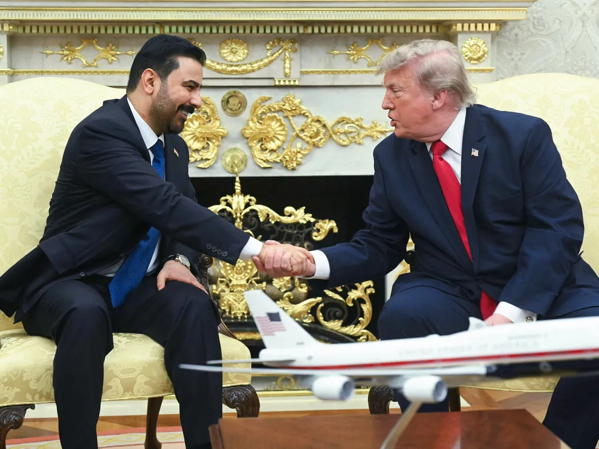 Trump meets with Iraq prime minister at White House, vows ‘a lot of deals’