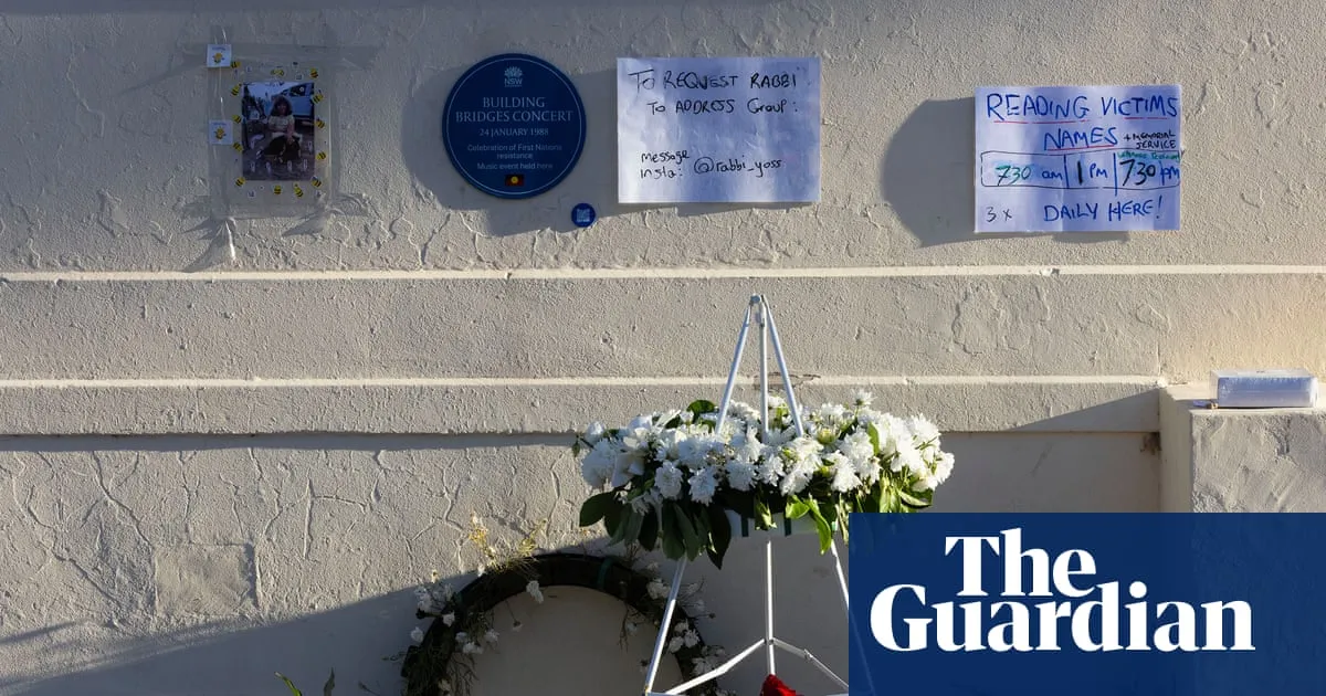 Australians to perform acts of kindness on national day of mourning for Bondi terror attack victims