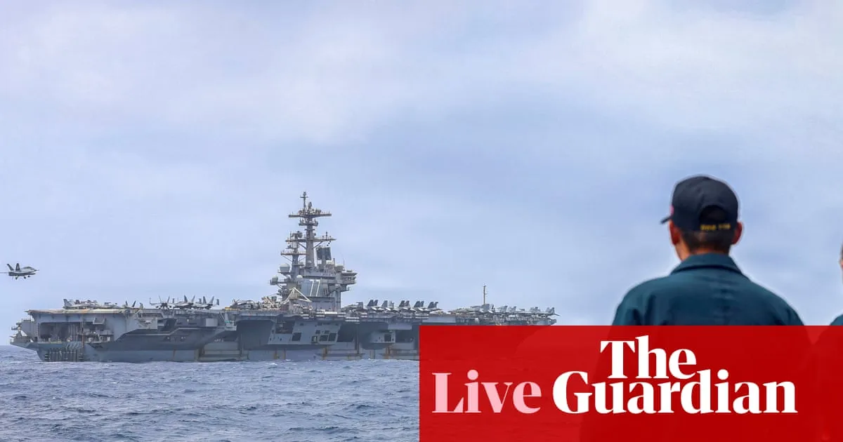 US military says it disabled tanker trying to breach blockade amid new wave of strikes on Iran – Middle East crisis live