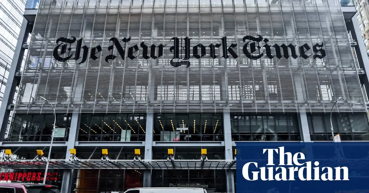 New York Times files motion to quash justice department’s subpoenas