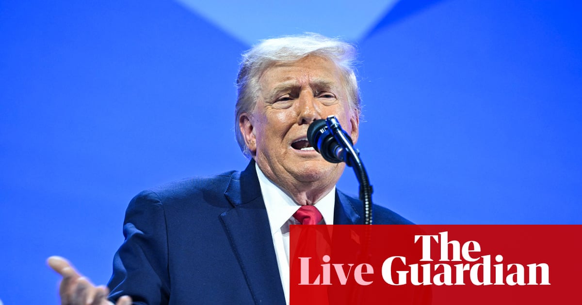 Davos live: Trump rules out taking Greenland by force but calls for ‘immediate negotiations’