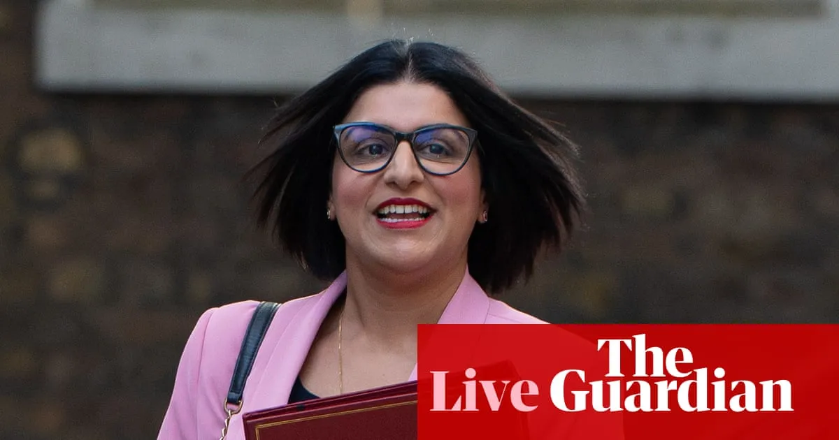 Making Mahmood chancellor shows Burnham ‘subservient to City’, claims Polanski – UK politics live