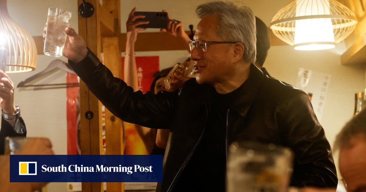 Nvidia chief Jensen Huang seals Japan robotics push after ‘yakitori summit’