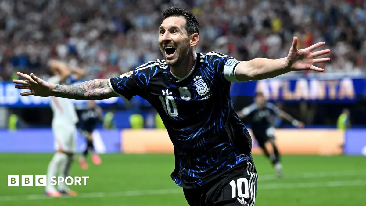 'That's why he's the king' - Messi sets up third World Cup final