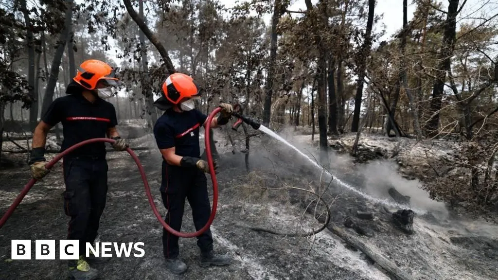 Volunteer firefighter suspected of starting devastating France forest fire