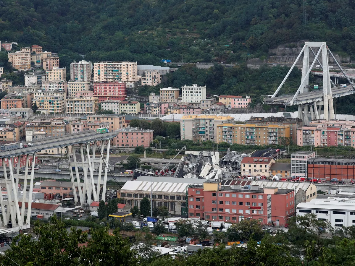 Ex-CEO of Italian motorway sentenced to 12 years for Genoa bridge collapse