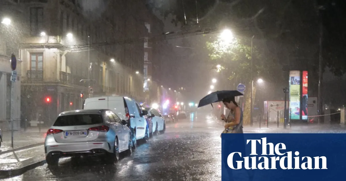Weather tracker: Thunderstorms strike across Europe amid record heatwave