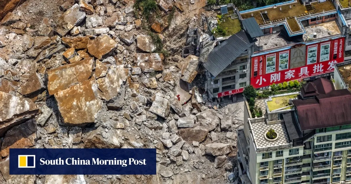Rescuers in southwest China race extreme weather to reach residents trapped by landslide