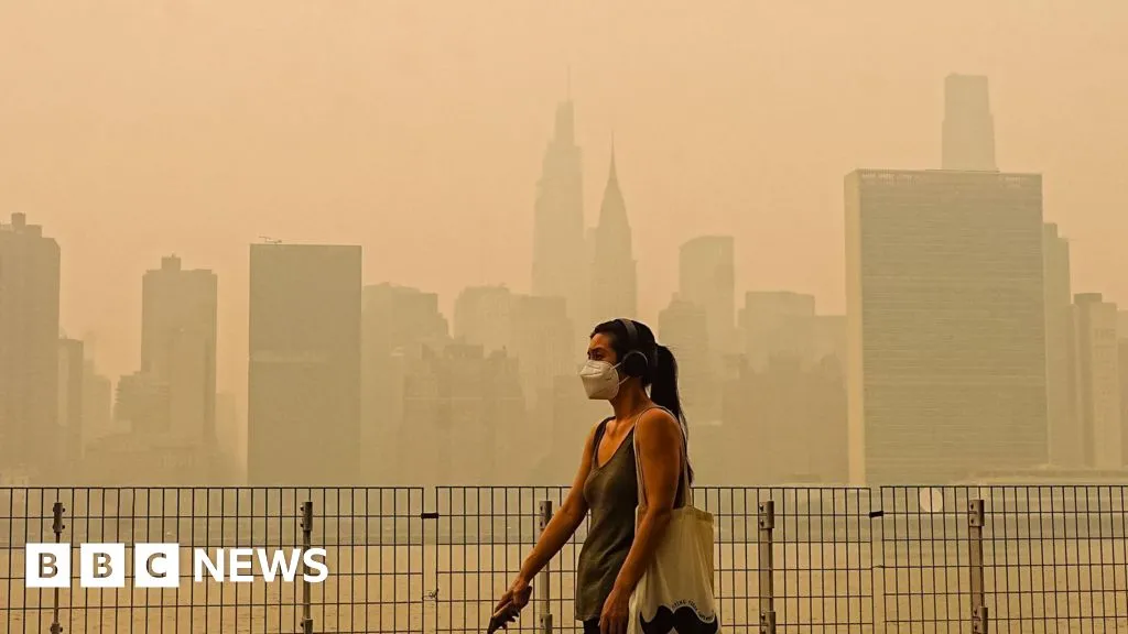 Trump threatens to tariff Canada over wildfire smoke choking northern US cities