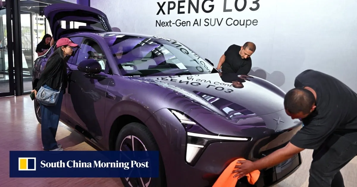 China’s Xpeng plants a flag in Germany’s auto heartland with Mona L03 launch