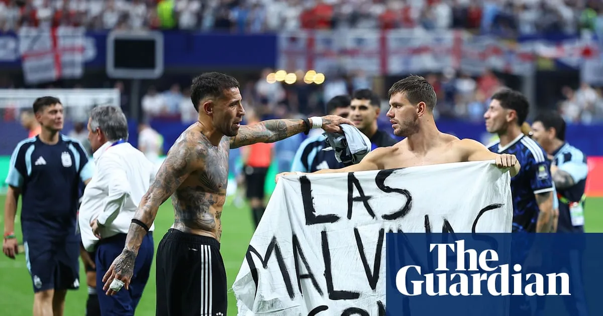 White House backs Argentina players over Falklands banner in World Cup semi-final