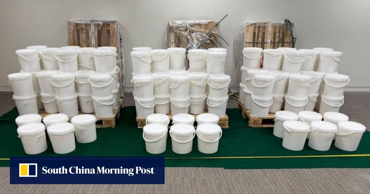 3 arrested after 131kg of ketamine disguised as sugar cubes found in air cargo