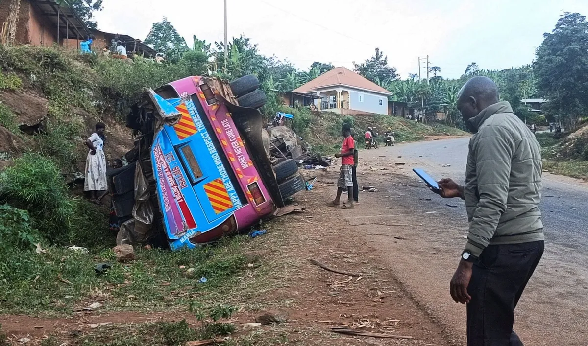 Death toll from Uganda school bus crash rises to 24