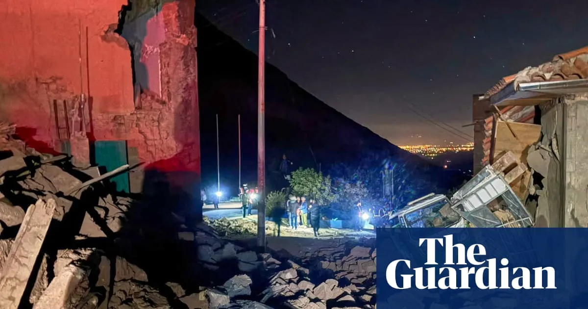 5.5-magnitude earthquake hits Peru's Andes region and kills at least 5 people