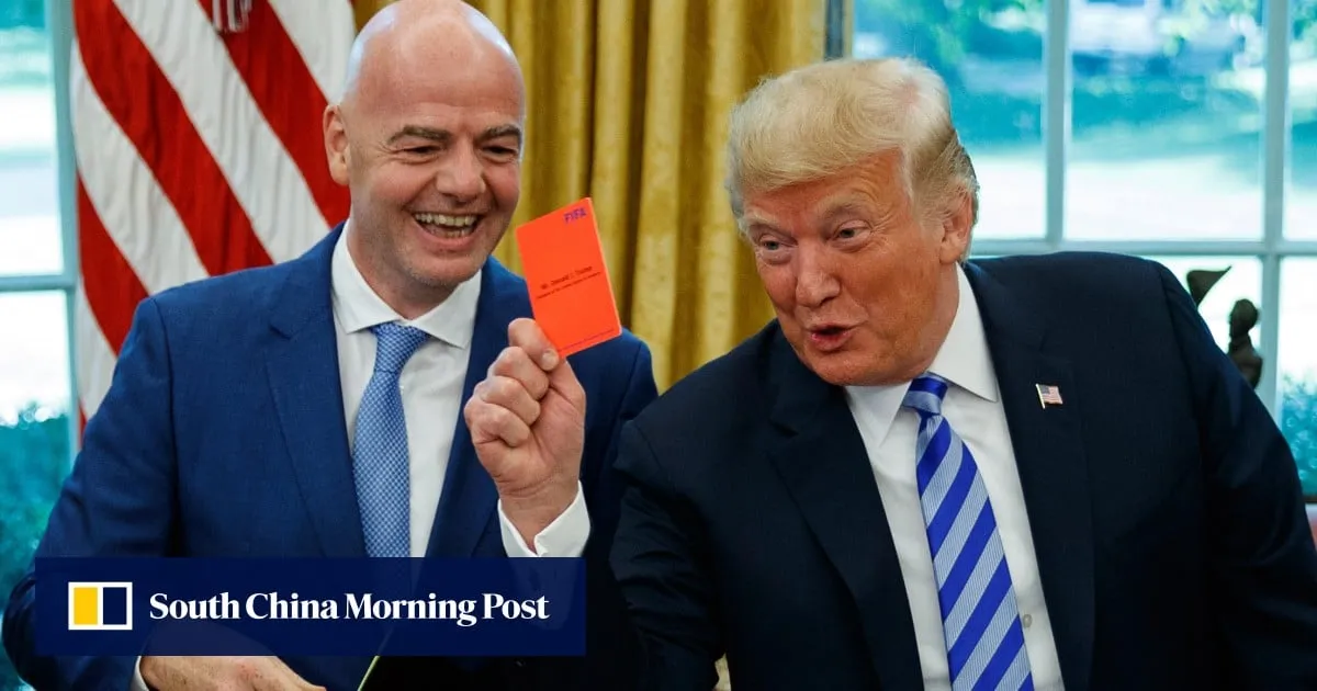 Trump and Infantino set to face red-card protest at Fifa World Cup final