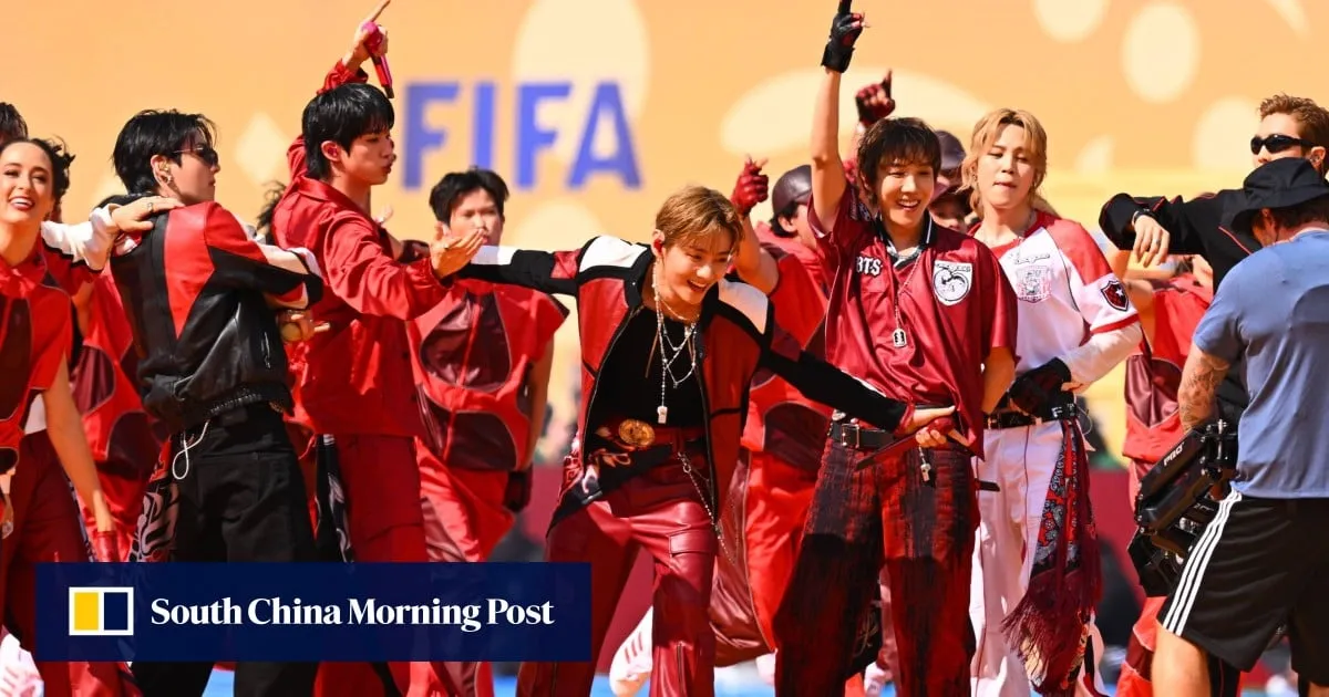 BTS, Madonna and the Muppets light up Fifa World Cup half-time show