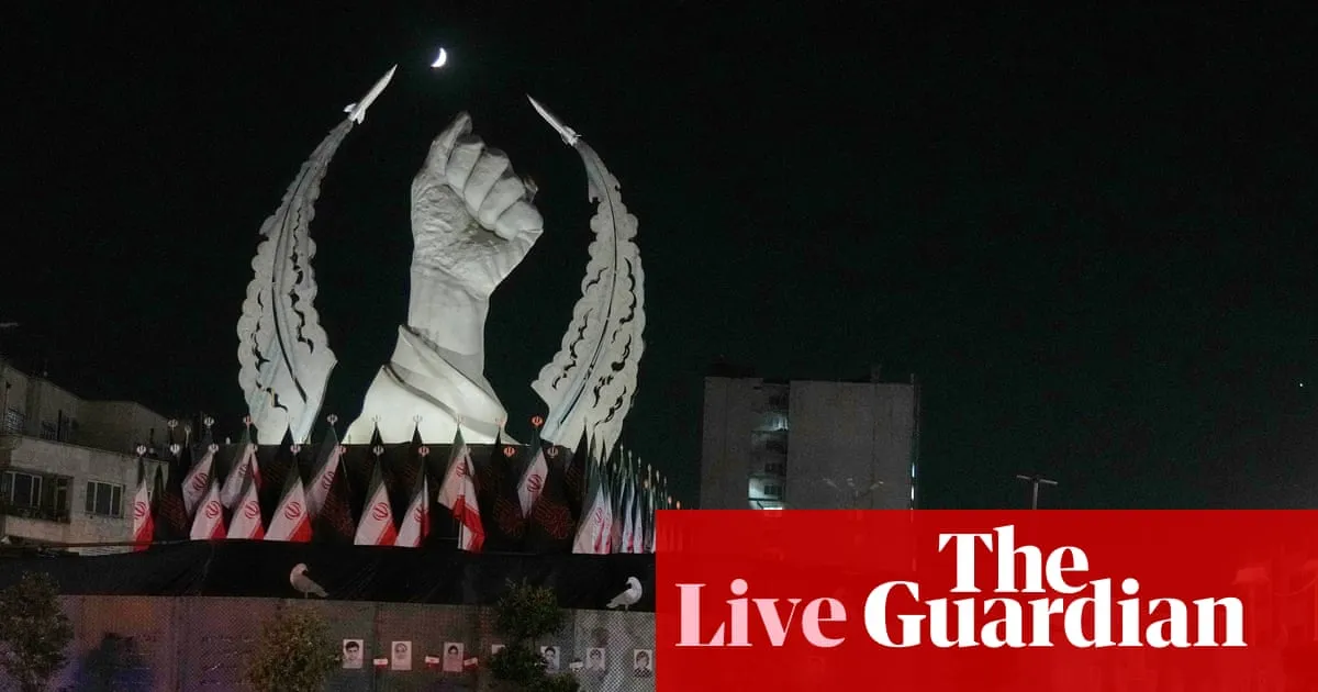 US targets Iran in ninth night of strikes in wake of US troop deaths – Middle East crisis live