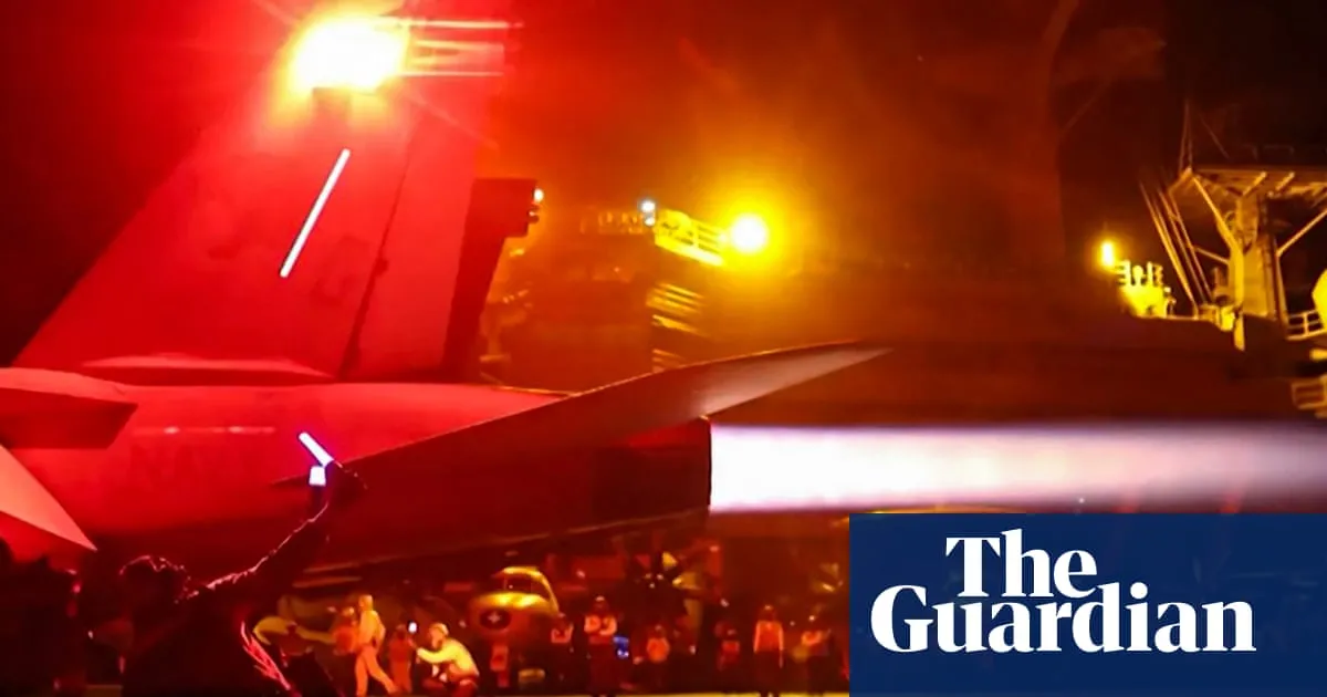 US launches ninth night of Iran strikes as strait of Hormuz standoff sees oil price pass $90 a barrel