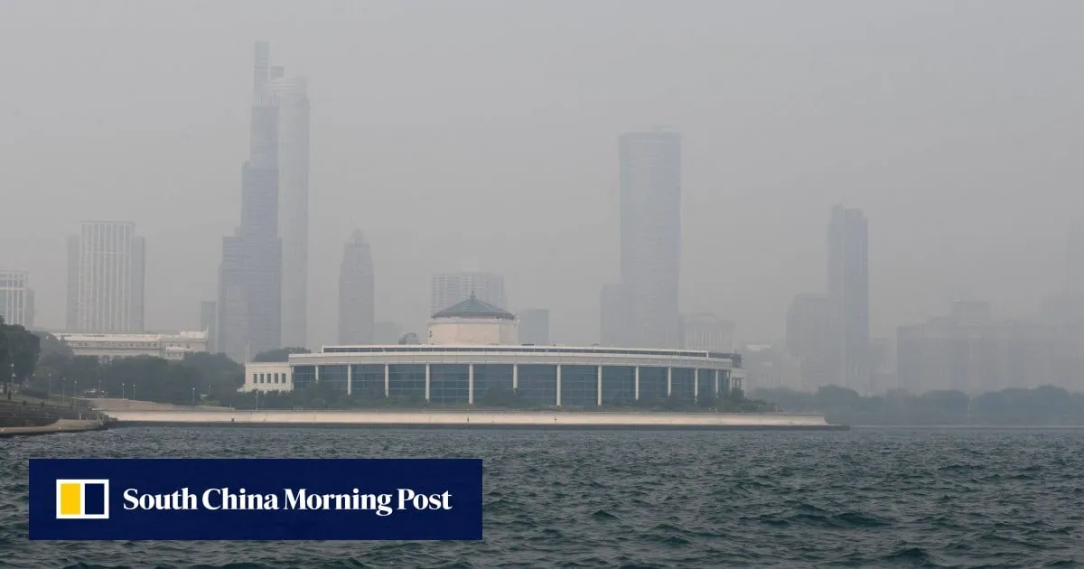 Trump demands damages from Canada over heavy smoke from Ontario wildfires