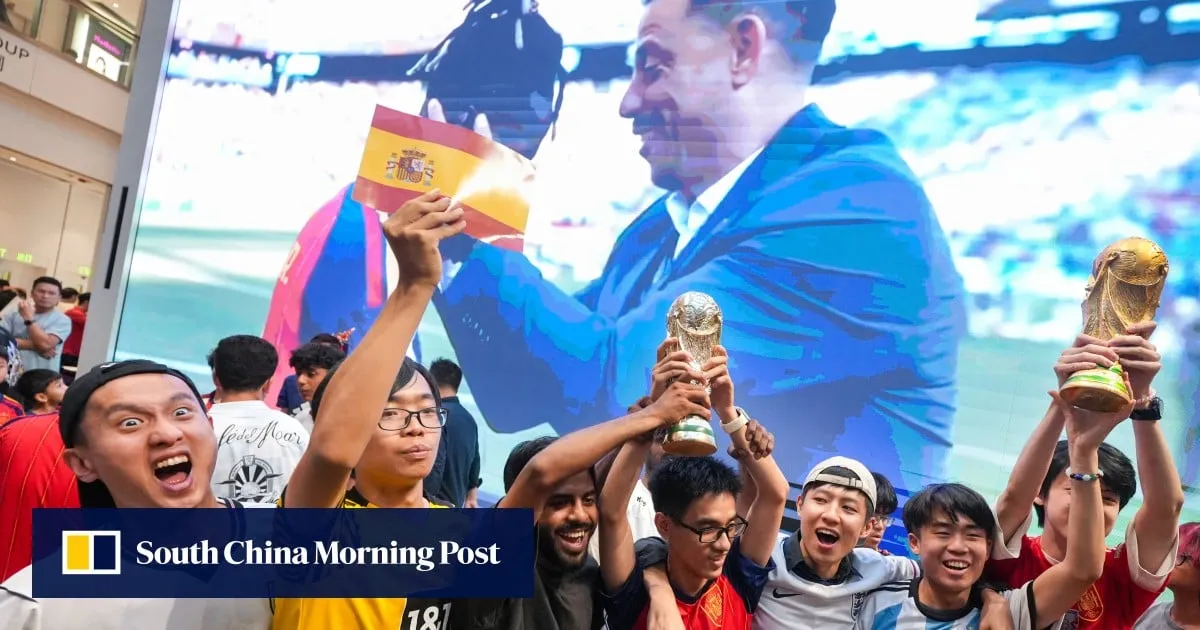 Dim sum and bubble tea at 3am: football fans pack Hong Kong malls for World Cup final