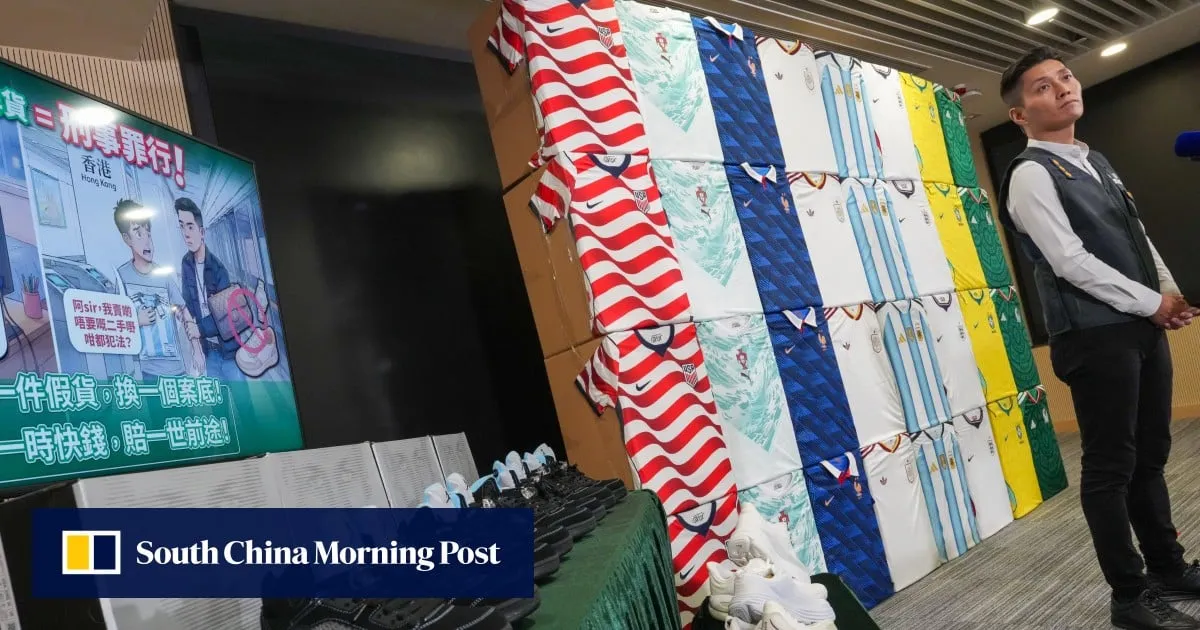 13 arrested during World Cup over fake merchandise worth HK$159 million