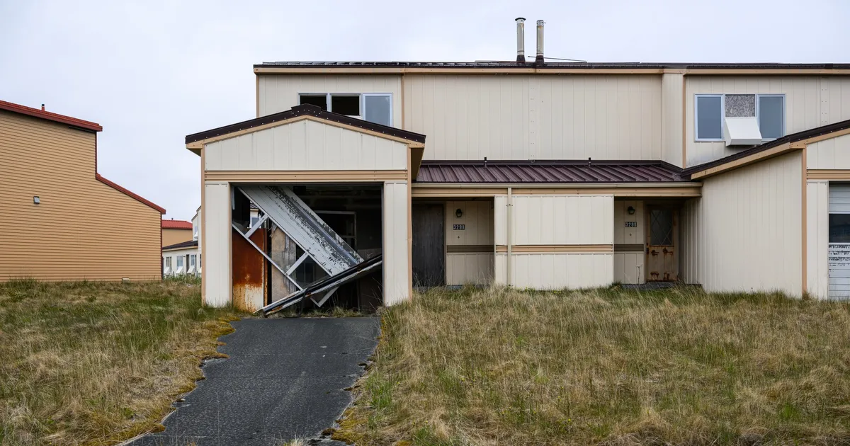 On This Nearly Deserted Alaska Island, You Pay to Keep Hundreds of Empty Buildings Wired for Internet