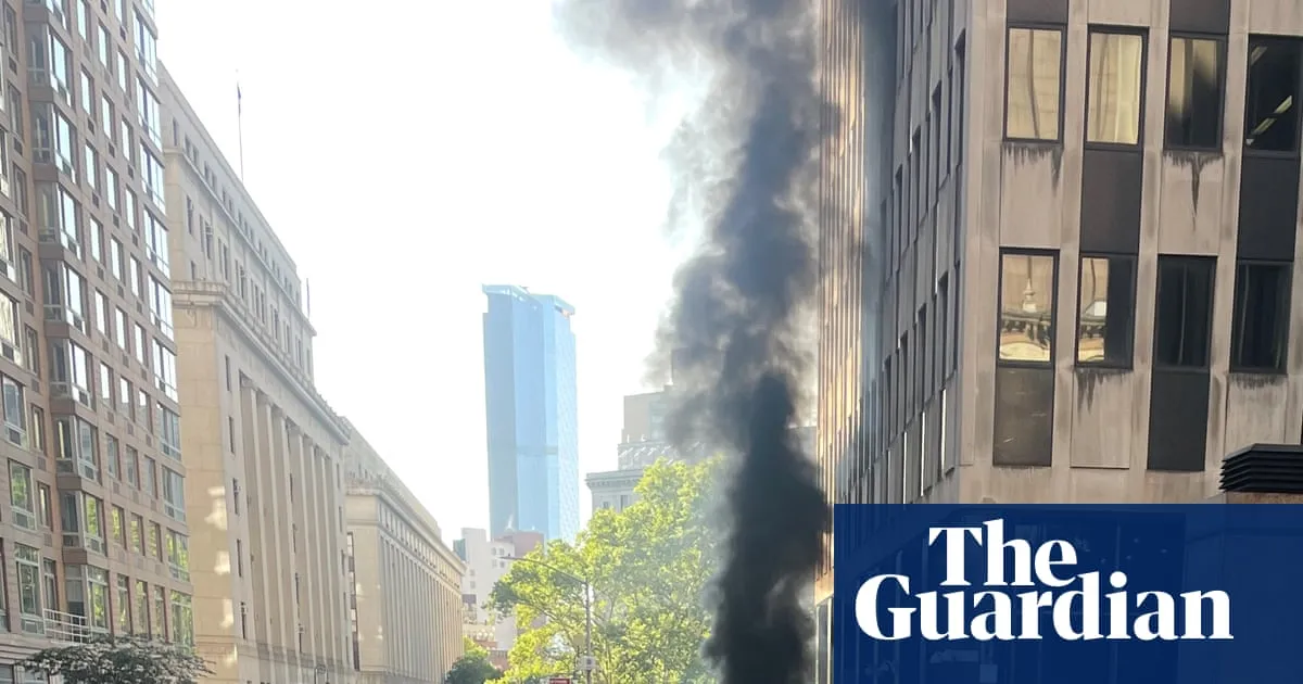 Suspect held after explosion at FBI building in New York City